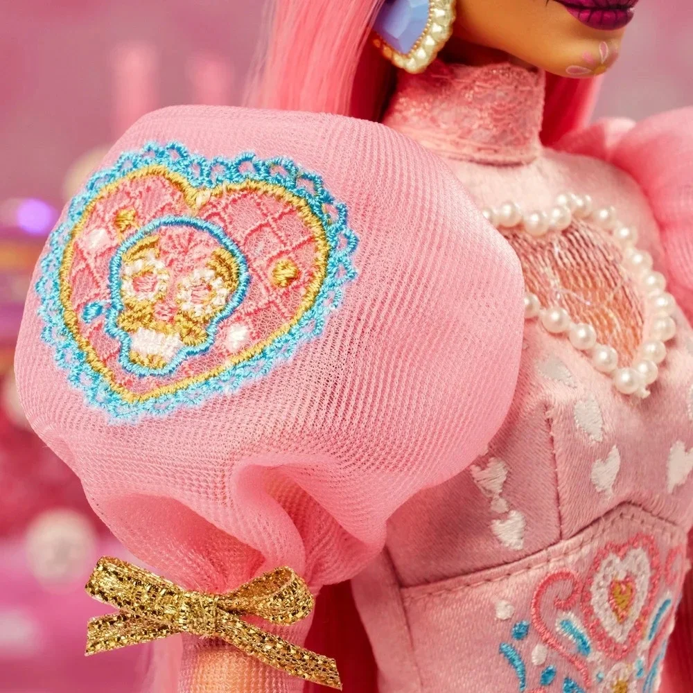 NRFB Mattel, Barbie Signature 2023 Día De Muertos Barbie x Pink Magnolia Doll